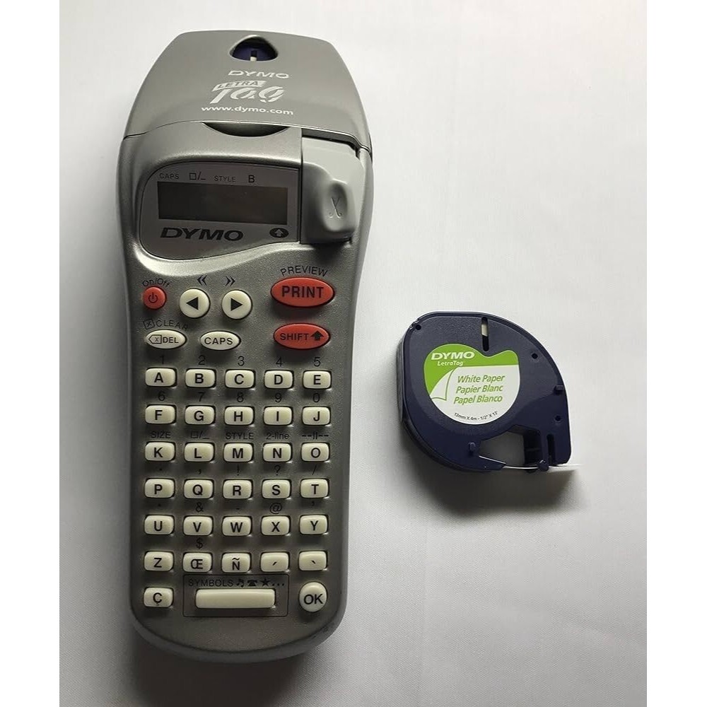 DYMO LetraTag Personal Label Maker 11944 Silver